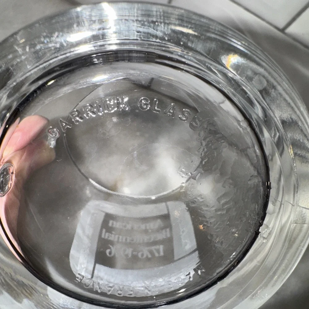 VINTAGE GARRICK, GLASS MADE IN FRANCE American Bicentennial 1776-1976‎ Mug OLA51